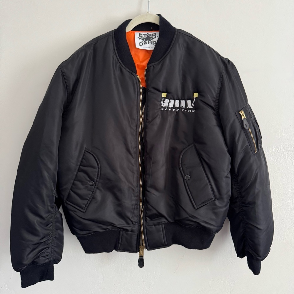 Star Gear Abbey Road Black Bomber Jacket